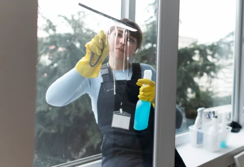 Nettoyage de vitres intérieures et extérieures à Bourbon-l'Archambault
